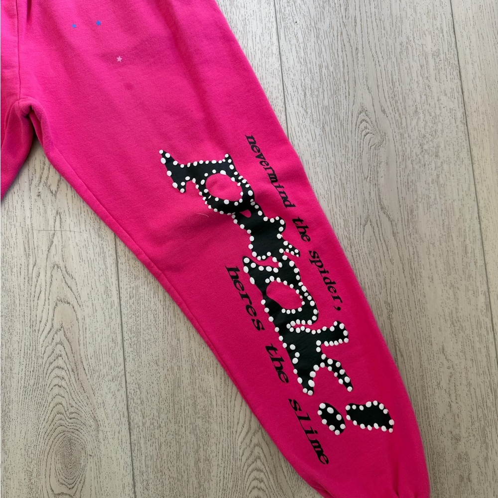 Stylish Pink Graphic Joggers
